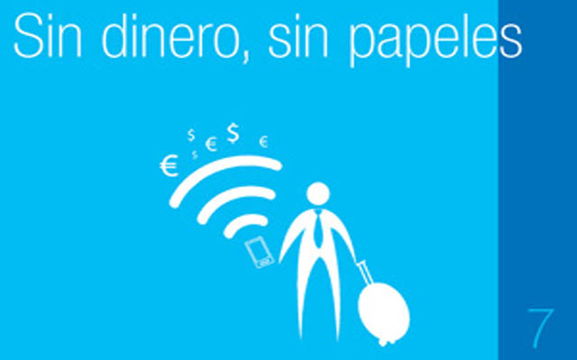 Las 10+1 caras del viajero de negocios tecnológico / 7.- SIN DINERO, SIN PAPELES