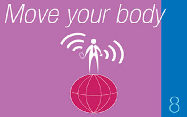 Las 10+1 caras del viajero de negocios tecnológico / 8.- MOVE YOUR BODY