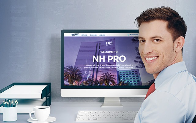 NH Hotel Group lanza una web exclusiva y personalizada para profesionales