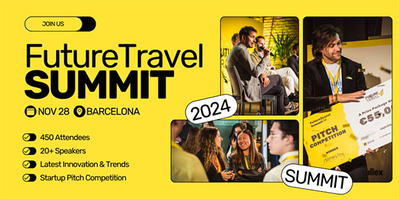 La quarta edizione del FutureTravel Summit si terrà il 28 novembre a Barcellona