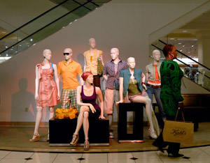 Durante i viaggi di lavoro c'è anche tempo per lo shopping.