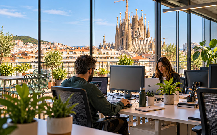 Barcelona se consolida entre los mejores destinos para hacer 'workcation'