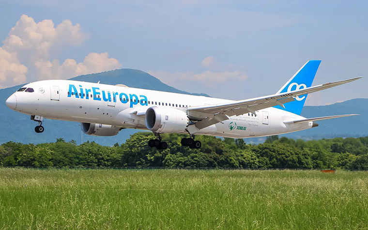 Air Europa, única compañía española en el Top5 mundial de las aerolíneas más eficientes