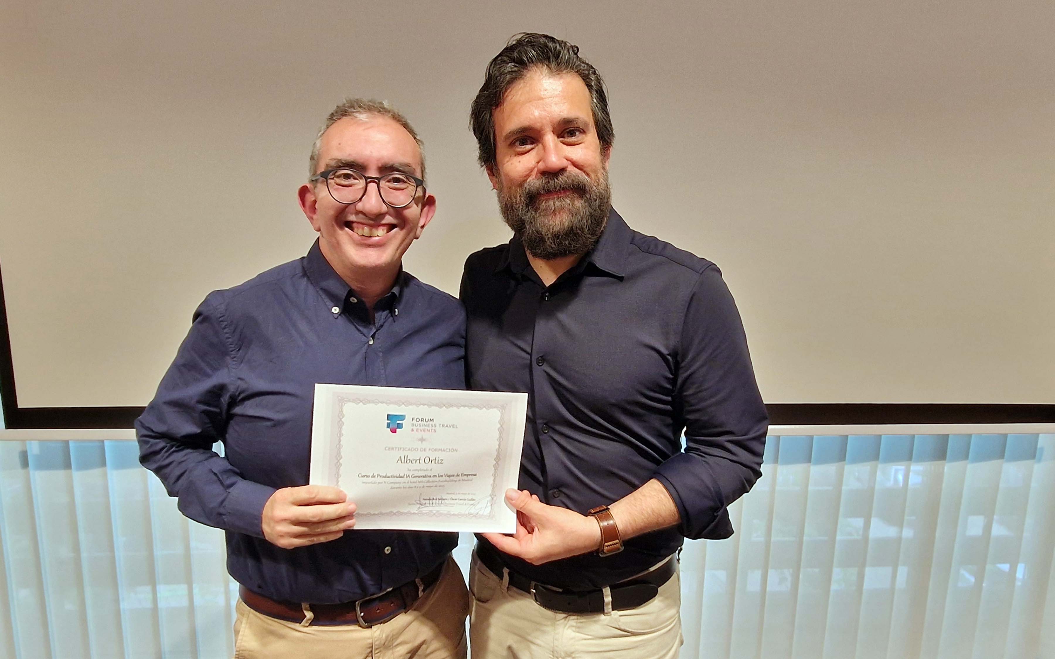 CURSO DE PRODUTIVIDADE GENERATIVA EM VIAGENS DE NEGÓCIOS_Madrid