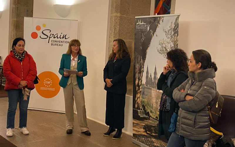 Reunião de gestores de viagens com o Convention Bureau de Espanha em Santiago de Compostela