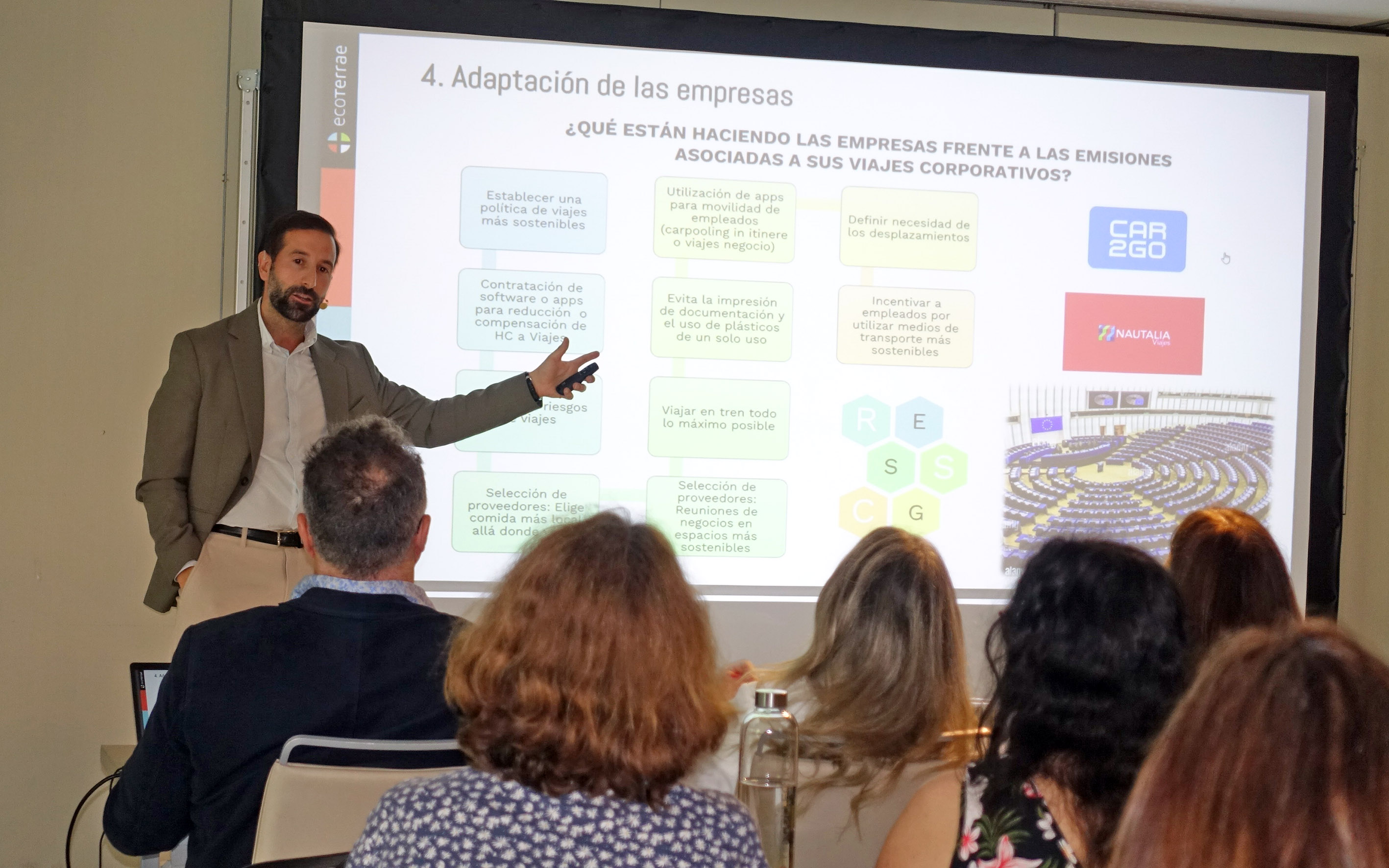 Pegada de carbono zero nas viagens de negócios_Barcelona