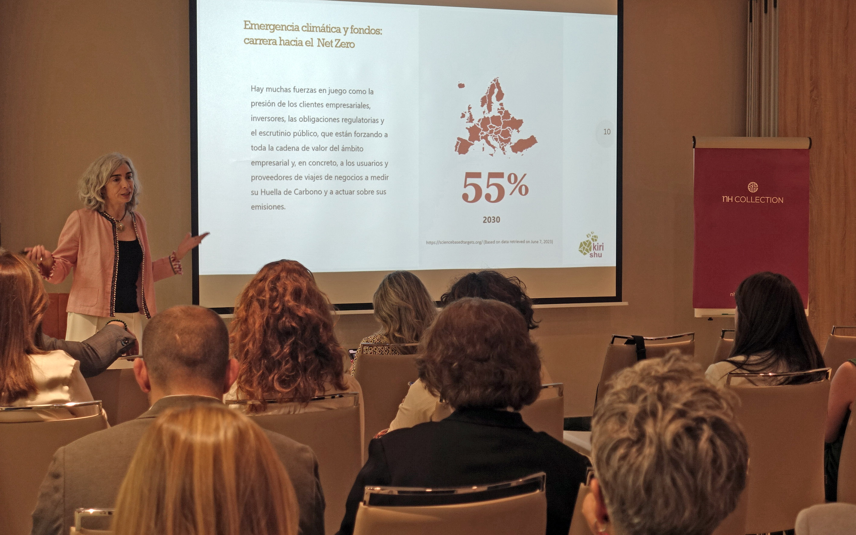 Pegada de carbono Net Zero nas viagens de negócios_Madrid