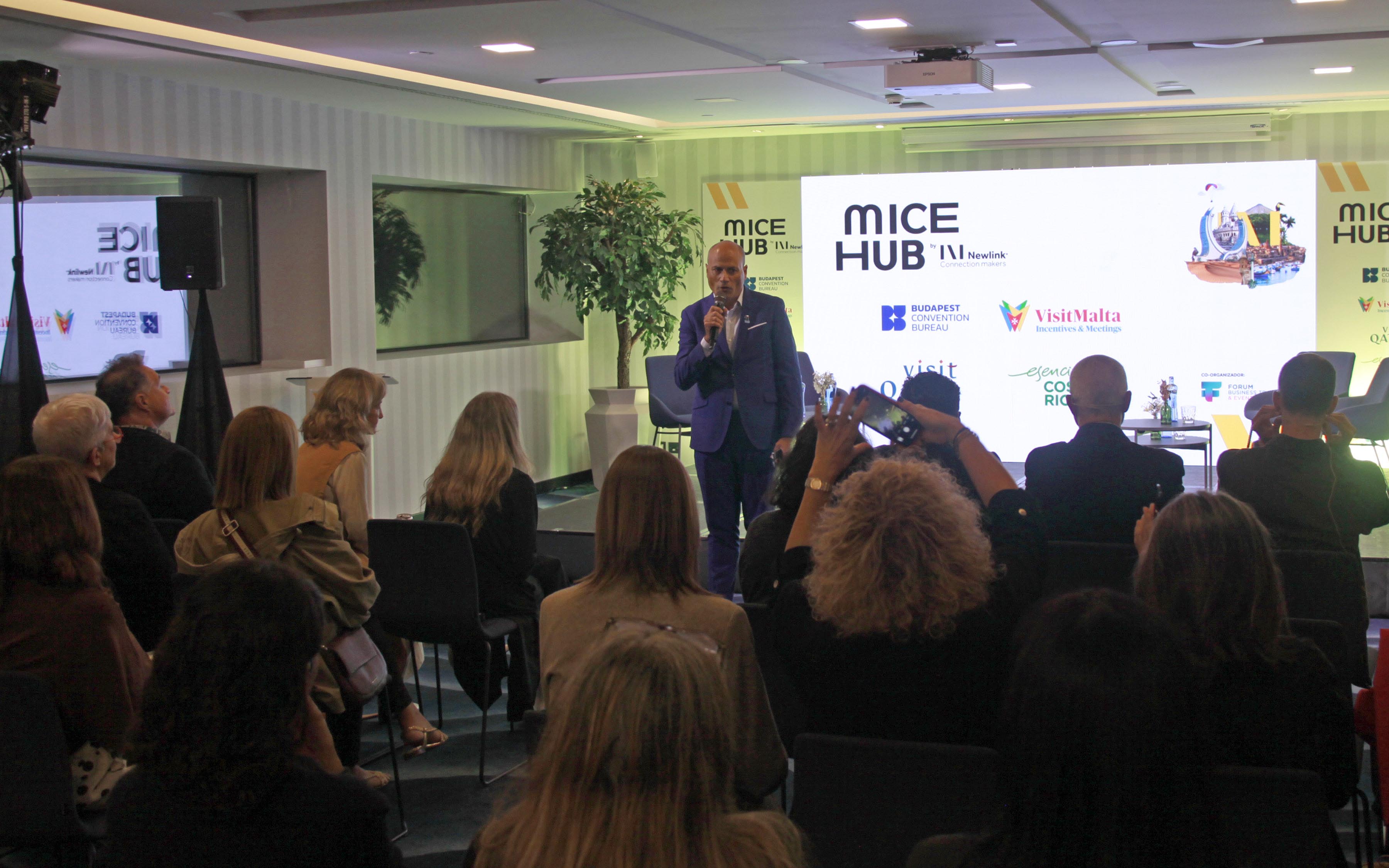 MICE Hub by Newlink_Engagement que transcende: Ligar-se à NewGen em eventos empresariais