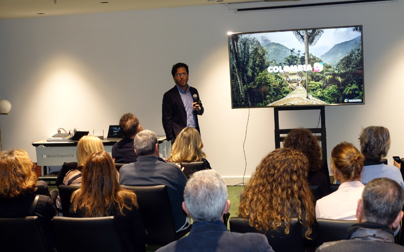 Apresentação da ProColombia e da Avianca