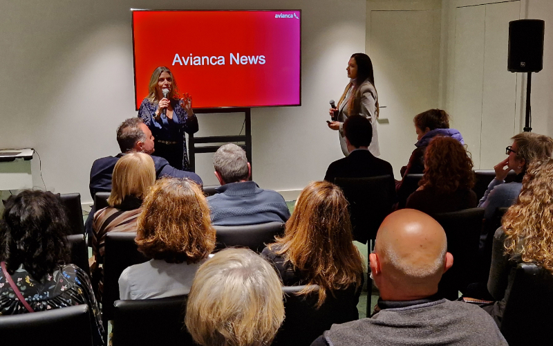 Apresentação da ProColombia e da Avianca