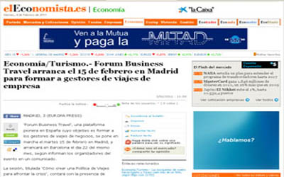 Il Forum Business Travel prende il via il 15 febbraio a Madrid per formare i responsabili dei viaggi aziendali