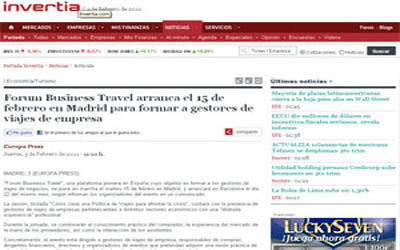 Il Forum Business Travel prende il via il 15 febbraio a Madrid per formare i responsabili dei viaggi aziendali