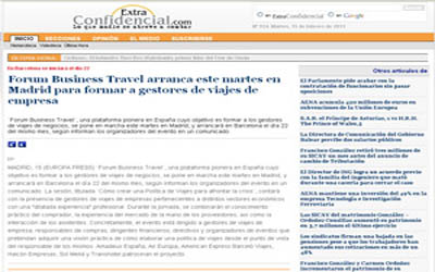 Il Forum Business Travel prende il via questo martedì a Madrid per formare i manager dei viaggi d'affari