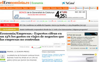 Secondo gli esperti, le spese per i viaggi d'affari che le aziende non controllano ammontano al 13%.