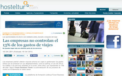 Le aziende non controllano il 13% dei costi di viaggio