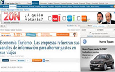 Le aziende rafforzano i loro canali di informazione per risparmiare sui costi di viaggio