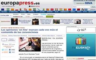 Le opinioni online influenzano sempre più il contenuto dei convegni.