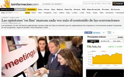 Le opinioni online influenzano sempre più il contenuto dei convegni.