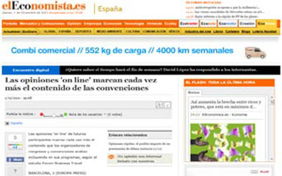 Le opinioni online influenzano sempre più il contenuto dei convegni.