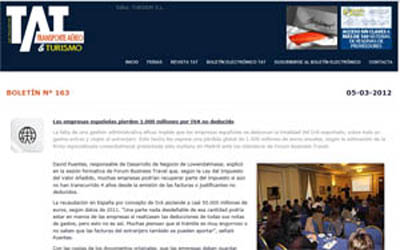 Le aziende spagnole perdono 1 miliardo di euro di IVA non dedotta