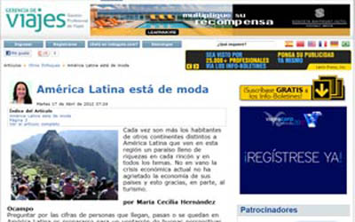 L'America Latina è di moda