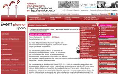 UNED, Forum Business Travel e MPI Spagna progettano un corso sui viaggi d'affari ed eventi internazionali