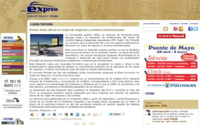 Prima qualifica ufficiale in viaggi d'affari ed eventi internazionali