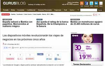 Mobile devices will revolutionize business travel in the next five years