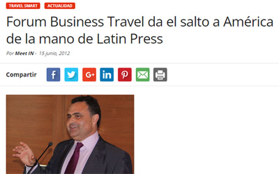 Forum Business Travel makes the leap to America with Latin Press