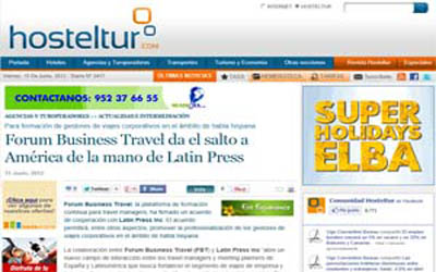 Forum Business Travel makes the leap to America with Latin Press