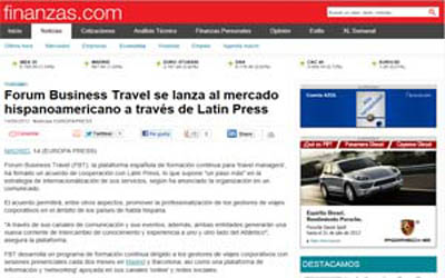 Forum Business Travel launches into the Hispanic American market through Latin Press