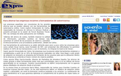 Companies use self-booking tools to save money