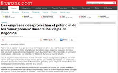 Le aziende non sfruttano il potenziale degli smartphone durante i viaggi di lavoro