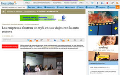 Le aziende risparmiano il 23% sui viaggi con l'autoprenotazione