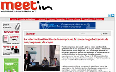 L'internazionalizzazione delle aziende favorisce la globalizzazione dei loro programmi di viaggio.