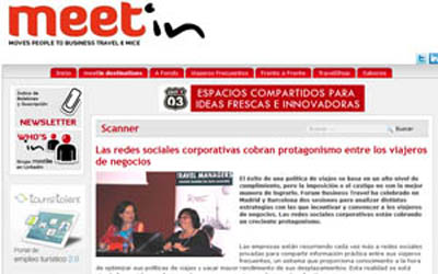 I social network aziendali acquistano importanza tra i viaggiatori d'affari