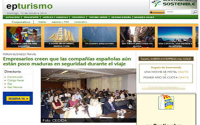 Gli uomini d'affari ritengono che le aziende spagnole non siano ancora abbastanza mature in termini di sicurezza dei viaggi.