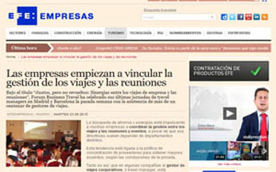 Le aziende iniziano a collegare la gestione dei viaggi e delle riunioni