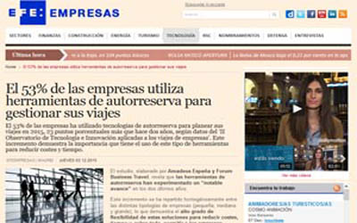 Il 53% delle aziende utilizza strumenti di autoprenotazione per la gestione dei viaggi
