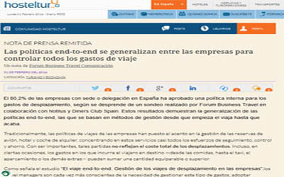 Le politiche end-to-end si diffondono tra le aziende per controllare tutte le spese di viaggio