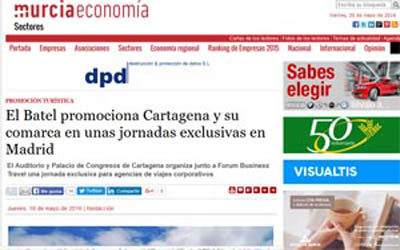 El Batel promuove Cartagena e la sua regione in una conferenza esclusiva a Madrid