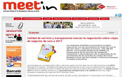 Qualità del servizio e trasparenza contraddistinguono le trattative sui viaggi d'affari per il 2017