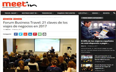 Forum Business Travel: 21 chiavi per i viaggi d'affari nel 2017