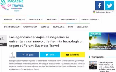 Secondo il Forum B, le agenzie di viaggi d'affari devono affrontare un nuovo cliente più tecnologico.