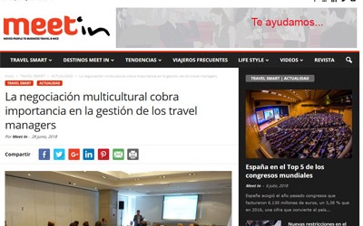  Multicultural negotiation gains importance in the management of travel managers