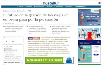 Il futuro della gestione dei viaggi aziendali si basa sulla persuasione