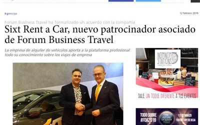 Sixt Rent a Car, nuovo partner sponsor di Forum Business Travel