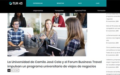 CJC University and Forum Business Travel launch a university business travel program