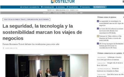 Sicurezza, tecnologia e sostenibilità sono fattori chiave nei viaggi d'affari