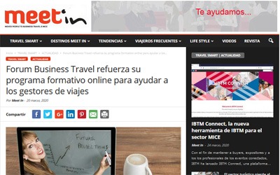 Forum Business Travel rafforza il suo programma di formazione online per supportare i travel manager